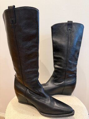 Maison Martin Margiela Leather Cowboy Boot